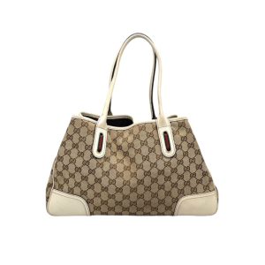 GUCCI グッチ GGキャンバス プリンシーライントート