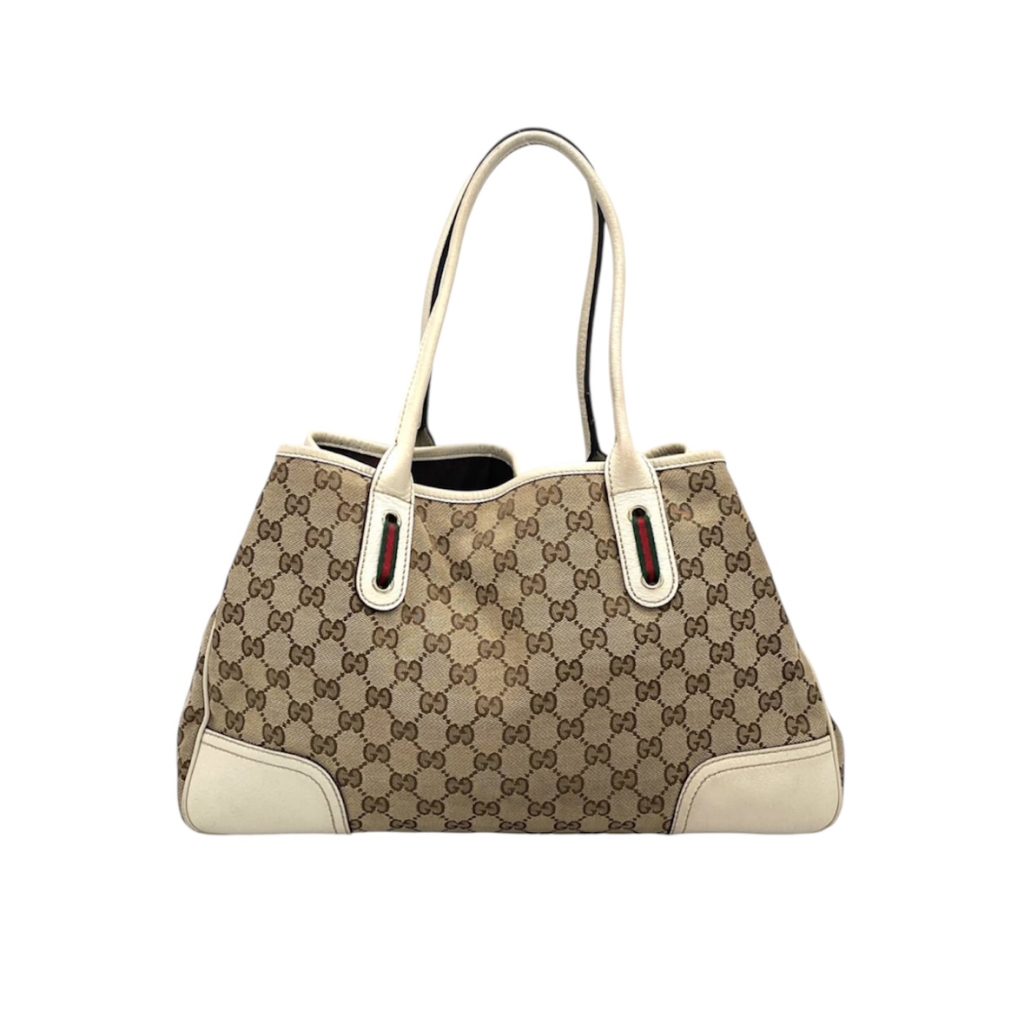 GUCCI グッチ GGキャンバス プリンシーライントート