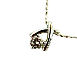 Pt850 ダイヤモンド付リング【函館上磯店】