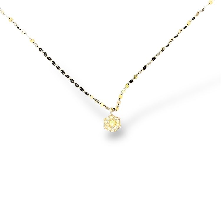 【ダイヤモンド ネックレス】K18WG 18金ホワイトゴールド 750