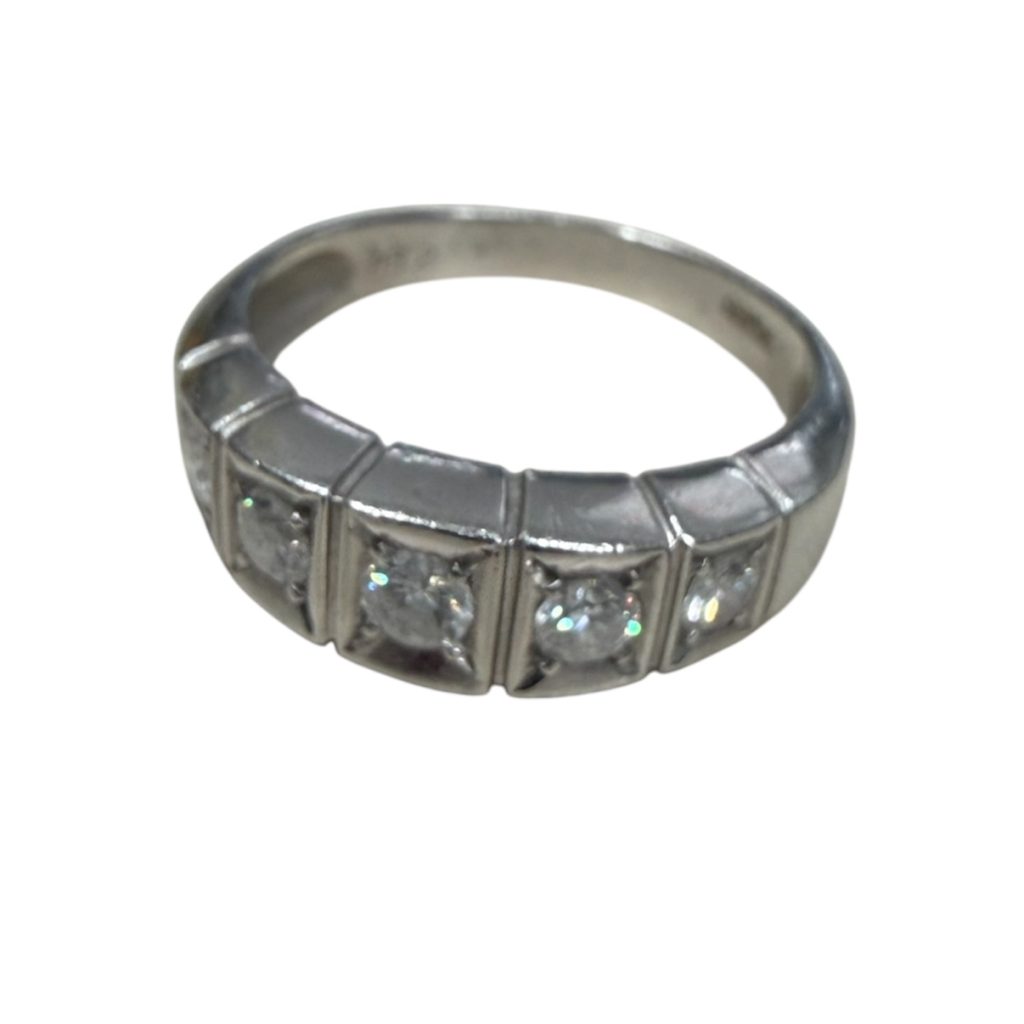 函館市 Pt900 合計1ct ダイヤモンドリング ジュエリー査定 プラチナジュエリー