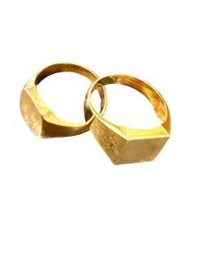 K18 印台 リング