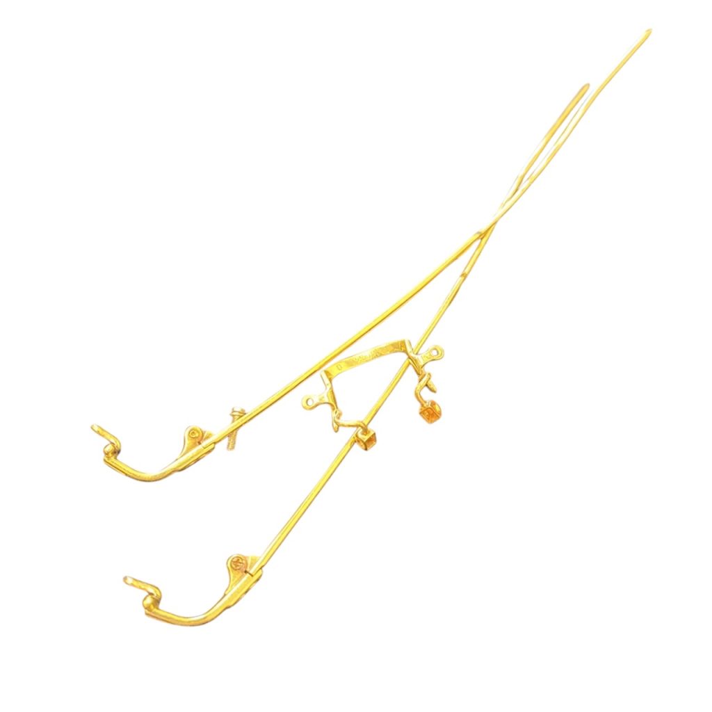 K18（18金・750）金縁メガネ 　フレーム