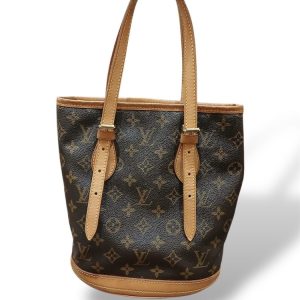 【バケットPM(プチバケット) モノグラム】Louis Vuitton(M42238)【Cランク】