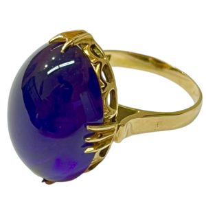 18金（K18）アメジストリング