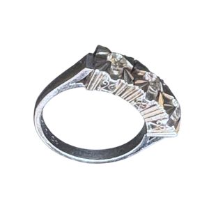 Pt900　ダイヤリング　プラチナ　指輪