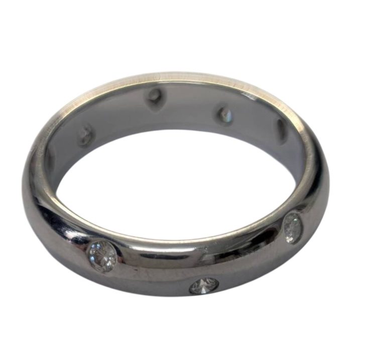 ダイアモンド　Pt950 リング　指輪