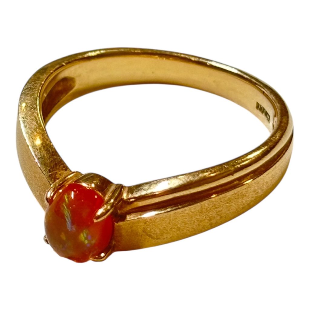 K18 リング 石付き