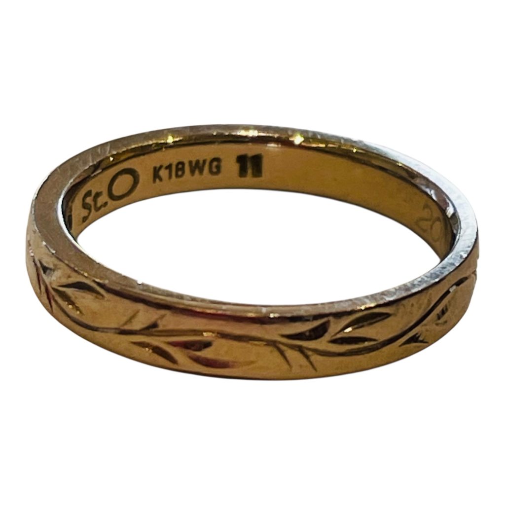 【貴金属】K18WG (18金ホワイトゴールド)　リング　ジュエリー アクセサリー