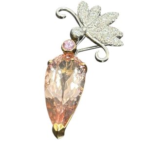 K18・Pt900 コンビリング