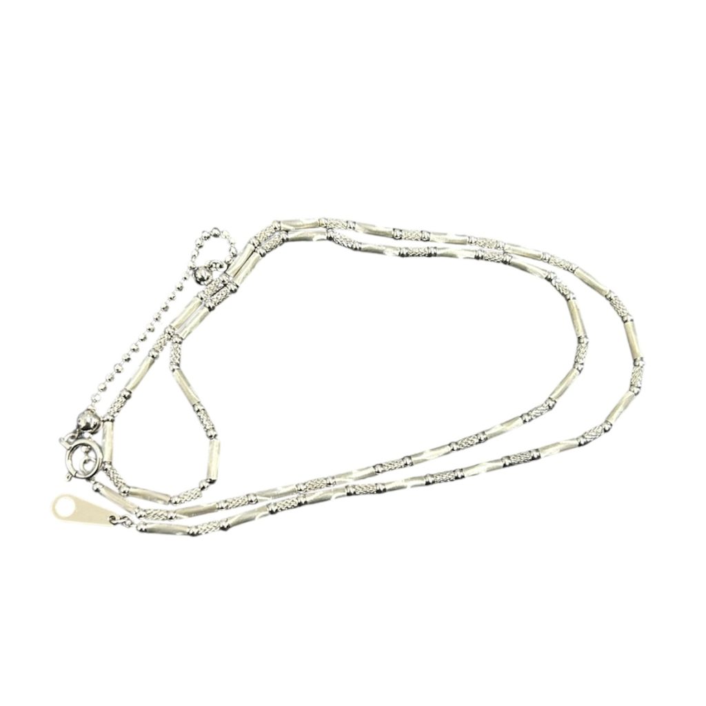 K18WGネックレス