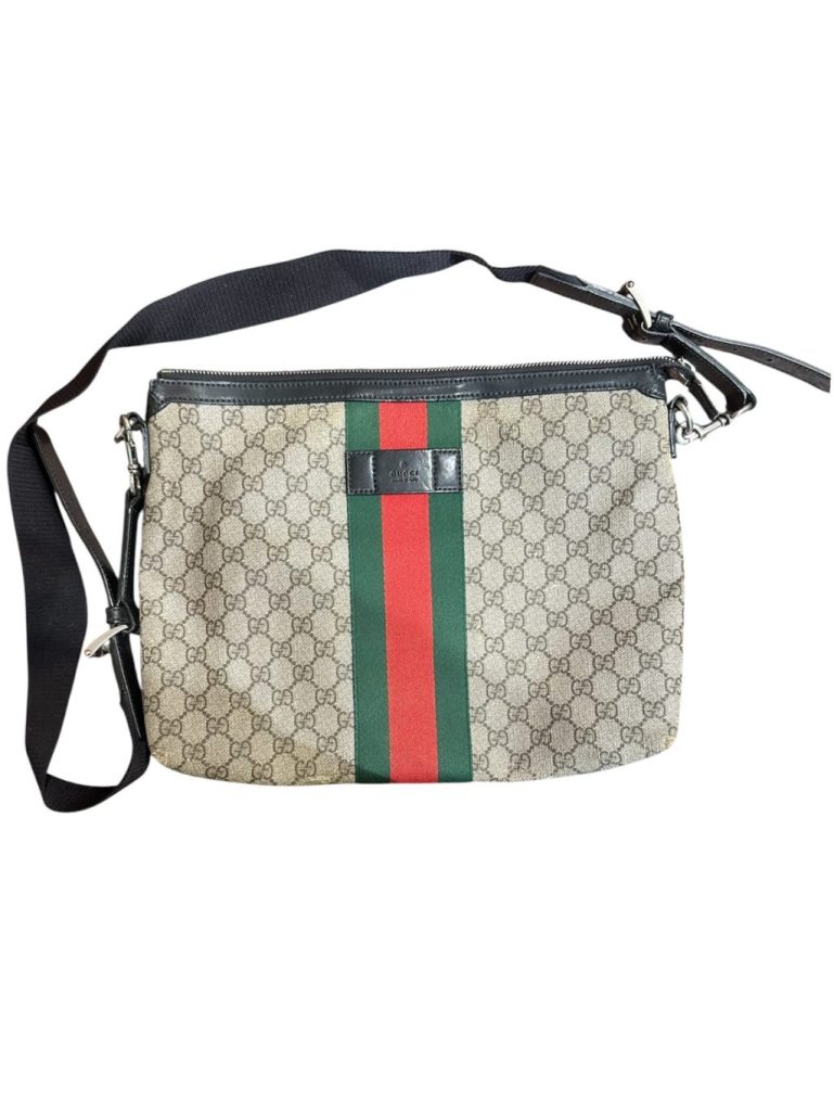 GUCCI GGスプリーム シェリーライン メッセンジャー