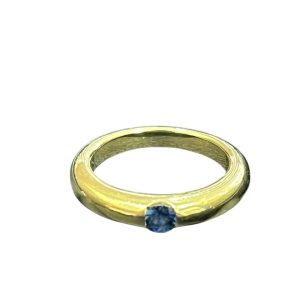 K18　石付　リング　18金　金　ゴールド　アクセサリー　指輪　貴金属　