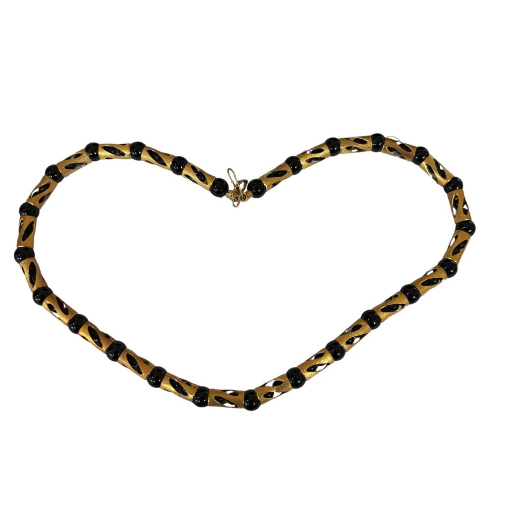 K18　トルマリンネックレス