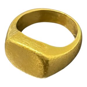 K24 印台 リング 純金 アクセサリー 指輪 買取