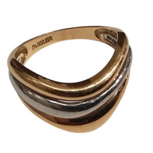 K18 / Pt850 リング