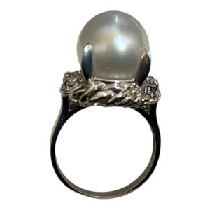 Pt900（プラチナ）パールリング　札幌市　白石区　菊水