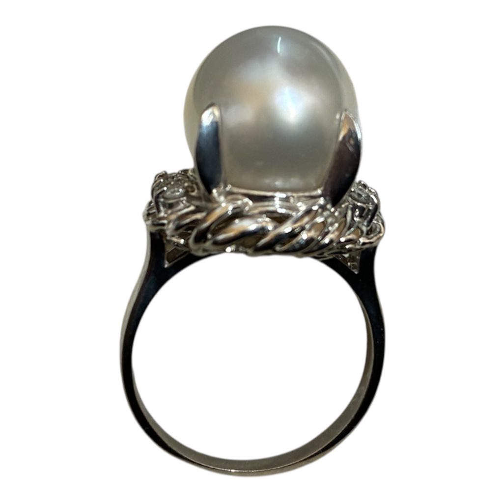 Pt900（プラチナ）パールリング　札幌市　白石区　菊水