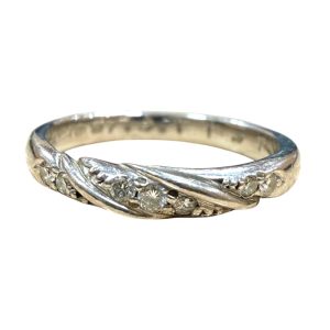 Pt900 プラチナ900 メレダイヤ リング 山形市