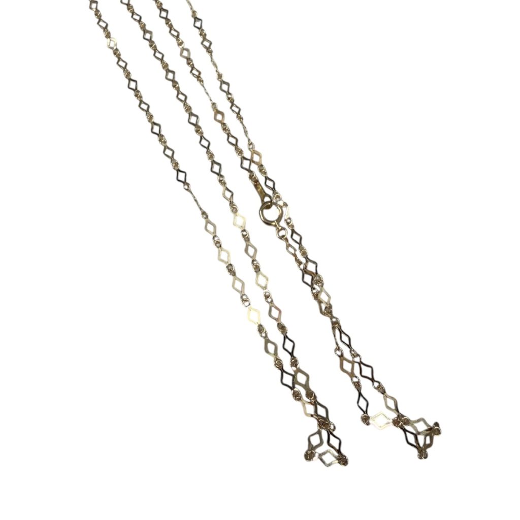 函館市 K18 ネックレスチェーン 2点セット 金ジュエリー査定