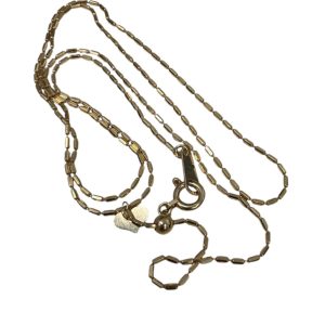 K18 750 ネックレス ボールチェーン ハートトップのお買取り