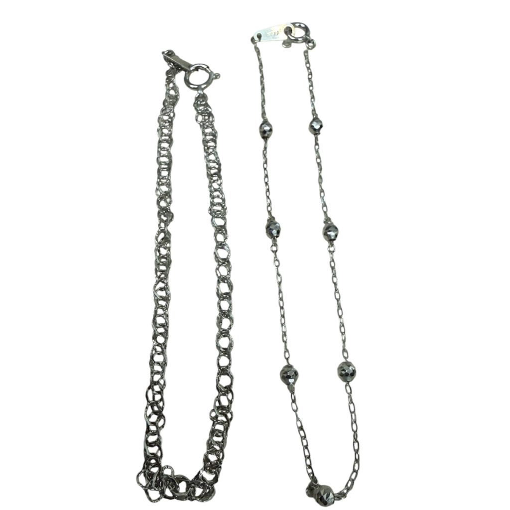 【Pt900 ネックレス 2点セット買取】プラチナアクセサリーをおまとめでお買取りしました｜函館市でプラチナ買取