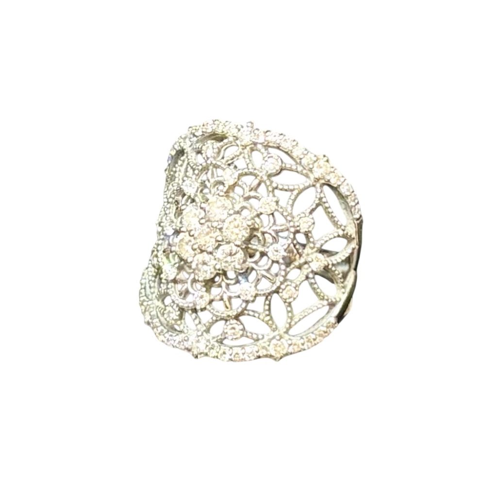 Pt900 リング メレダイヤ付き 石あり プラチナ アクセサリー