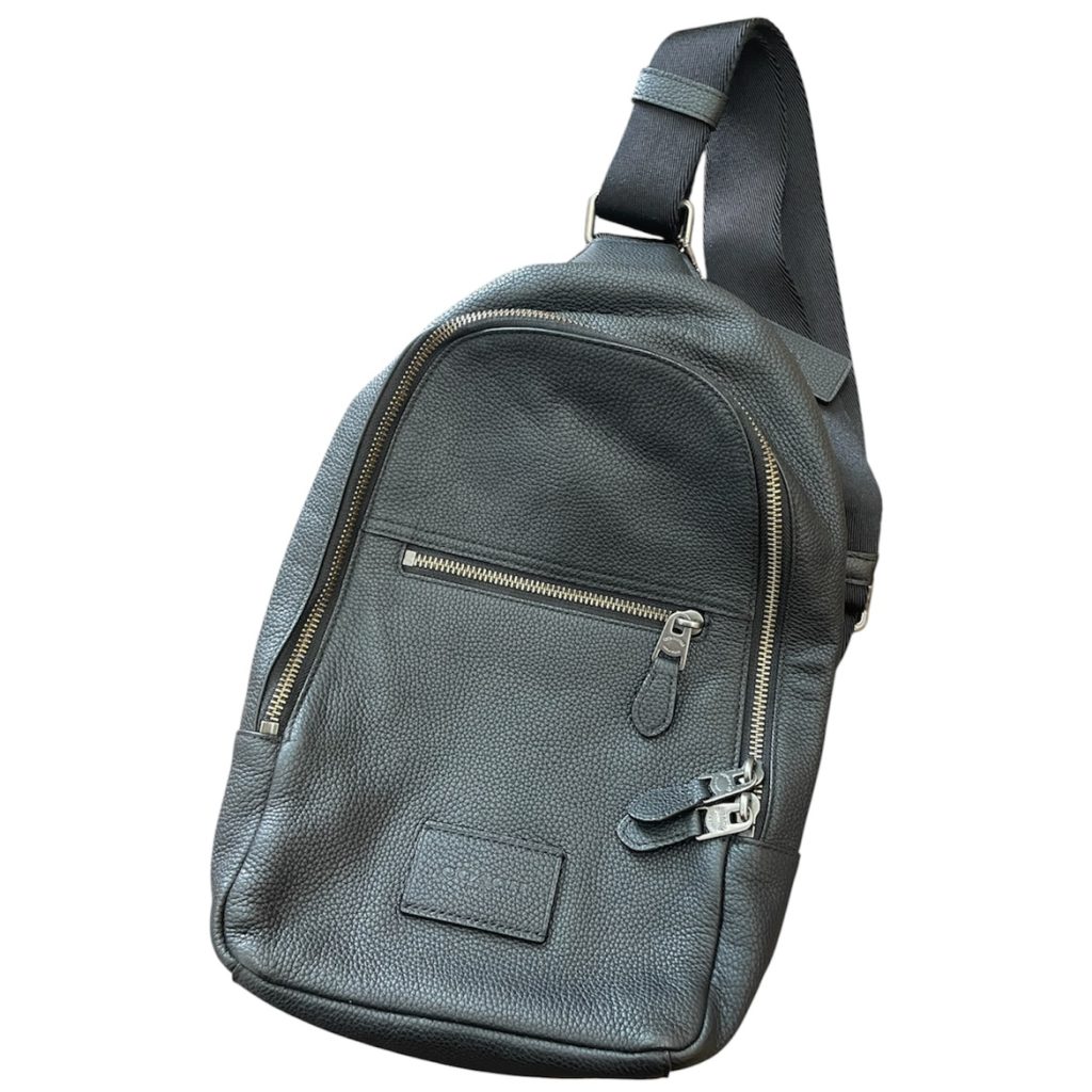 COACH コーチ ボディバッグ メンズバッグ レザー