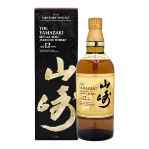 サントリー シングルモルトウイスキー 山崎12年（箱付）