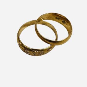 K18 18金 リング 指輪　2点おまとめ　山形市