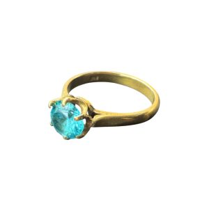 K18　トパーズ　リング