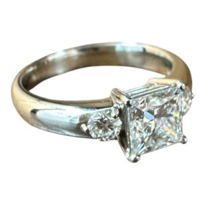 Pt900（プラチナ900）　ダイヤ　リング