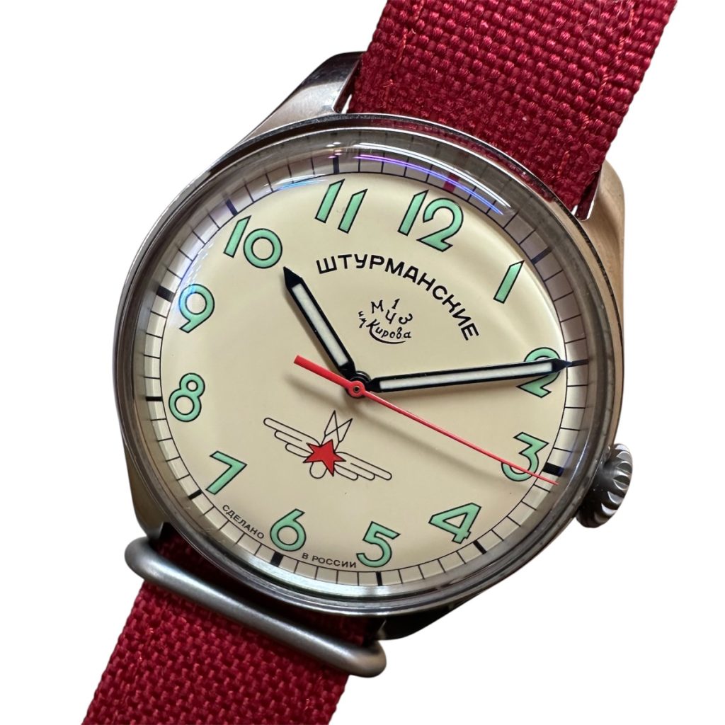 シュトゥルマンスキー（sturmanskie）　ガガーリン 60thアニバーサリーモデル 手巻き時計