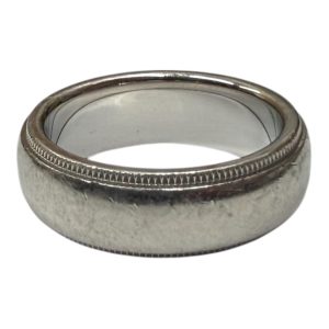 Tiffany & Co.（ティファニー） トゥギャザー ミルグレイン Pt950 リング