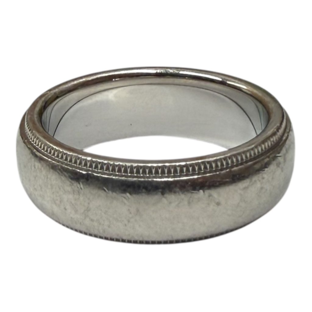 Tiffany & Co.（ティファニー） トゥギャザー ミルグレイン Pt950 リング