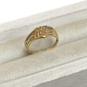 K18 18金 金 ゴールド メレダイヤ リング アクセサリー ジュエリー 貴金属