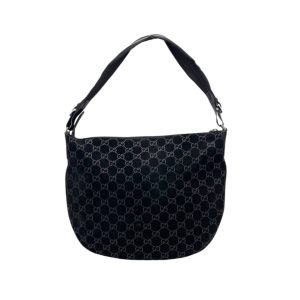 GUCCI グッチ GG柄スエードホーボーバッグ