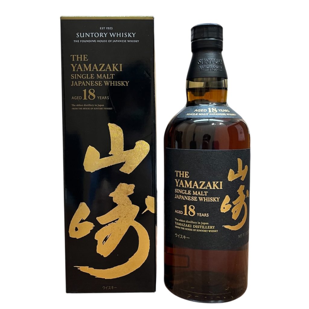 サントリー 山崎18年 シングルモルトウイスキー 700ml 箱あり