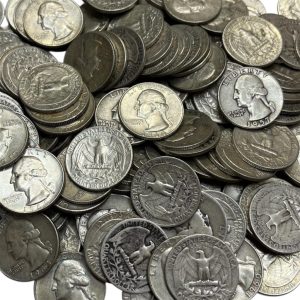 アメリカ ワシントン クォーターダラー 銀貨 90%（1932–1964）