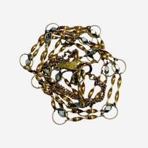 K18 Pt850 18金 プラチナ850 コンビ ネックレス