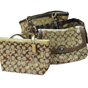 コーチ　COACH シグネチャー柄 バッグ　まとめて