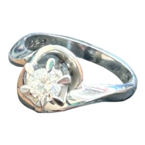 Pt900　ダイヤ付きリング　買取