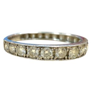 Pt900 プラチナ900 メレダイヤ エタニティ リング 山形市