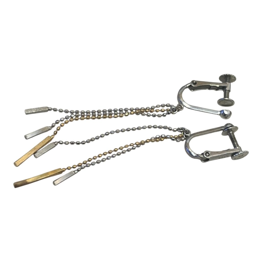 K14WG（ホワイトゴールド）イヤリング