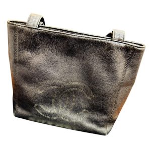 シャネル（CHANEL）キャビアスキン ココマーク トートバッグ