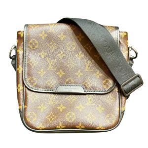 ルイヴィトン(Louis Vuitton) モノグラム マカサー バス PM 斜め掛け ショルダーバッグ M56717