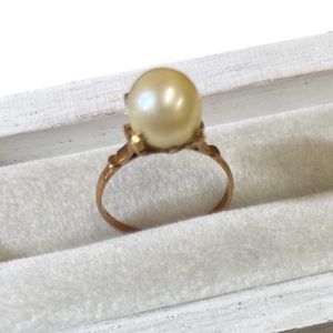 K18 18金 金 ゴールド パール リング アクセサリー ジュエリー 貴金属