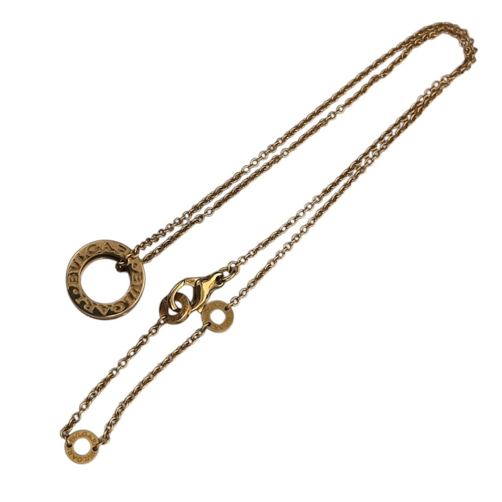 ブルガリ BVLGARI B-ZERO01ビーゼロワン  K18PG ネックレス