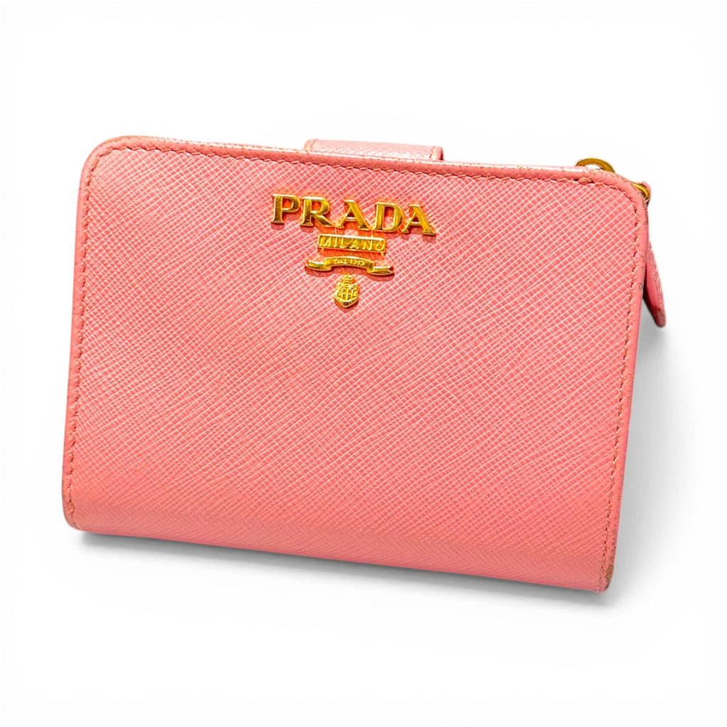 PRADA 二つ折り財布 サフィアーノ