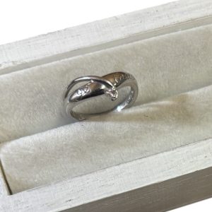 Pt900 プラチナメレダイヤ リング アクセサリー ジュエリー 貴金属